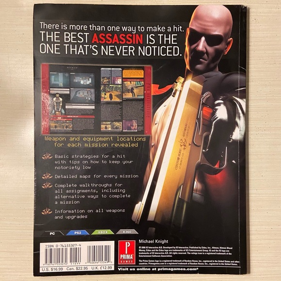 HITMAN OFFICIAL GAME GUIDE - Picture 2 of 2